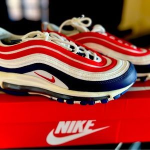 Nike Air Max 98 White/ University Red